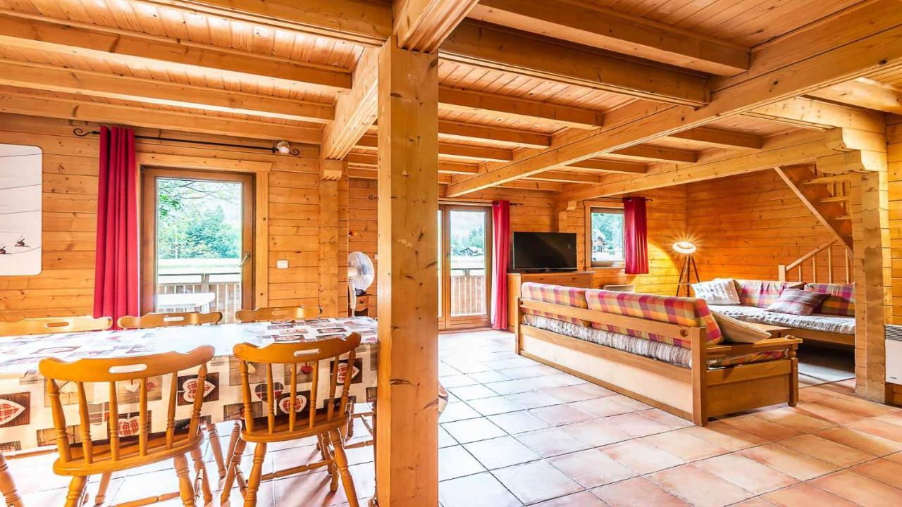 Bois De Champelle- 94 Magnifique Chalet-10 Pers Morillon Exterior foto
